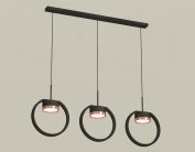 Подвесной светильник Ambrella light XB9107104/3 SBK/PPG