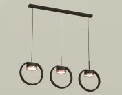 Подвесной светильник Ambrella light XB9107104/3 SBK/PPG