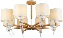 Потолочная люстра Imex MD.19107-8-S-WOOD+WH