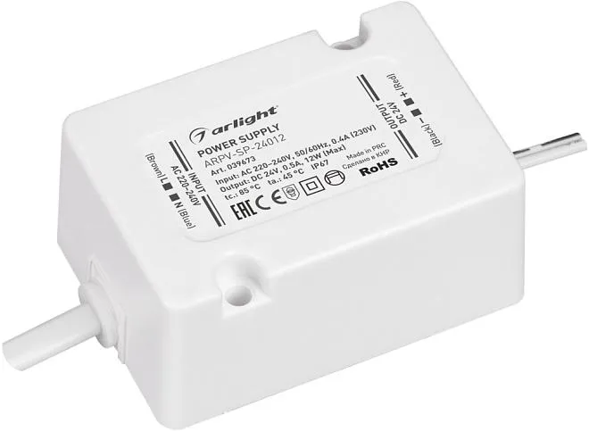 Блок питания для светодиодной ленты Arlight 039673 ARPV-SP