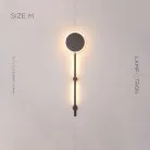 Бра MARA Размер M. Цвет Черный. Трехцветный свет Lampatron 6511-17645