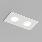 Встраиваемый влагозащищенный светильник LED, GU5.3, IP65, корпус из полимера, цвет белый Denkirs DK3112-WH PORT
