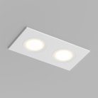 Встраиваемый влагозащищенный светильник LED, GU5.3, IP65, корпус из полимера, цвет белый Denkirs DK3112-WH PORT