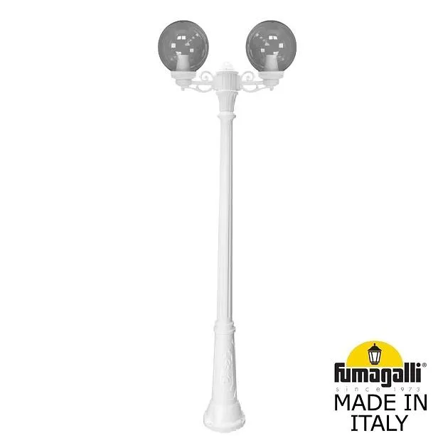 Садово-парковый фонарь FUMAGALLI RICU BISSO/G250 2L G25.157.S20.WZE27 Белый