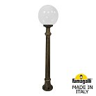 Садовый светильник-столбик FUMAGALLI G30.163.000.BYF1R ALOE.R/G300 GLOBE 300