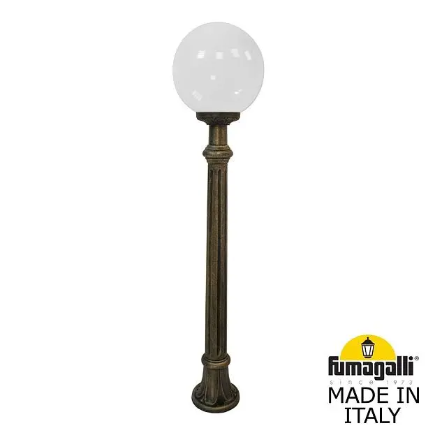 Садовый светильник-столбик FUMAGALLI G30.163.000.BYF1R ALOE.R/G300 GLOBE 300 Садовый светильник-столбик FUMAGALLI G30.163.000.BYF1R ALOE.R/G300 GLOBE 300