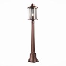 Светильник уличный наземный Темный кофе/Прозрачный, Темный кофе E27 1*60W ST Luce SL080.415.01 Lastero