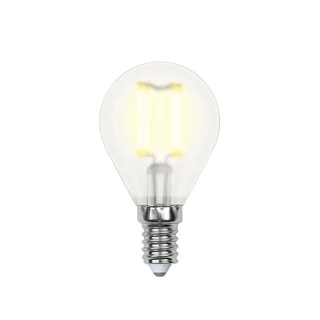 Лампочка светодиодная Uniel LED-G45-7,5W/WW/E14/CL GLA01TR картон Лампочка светодиодная Uniel LED-G45-7,5W/WW/E14/CL GLA01TR картон