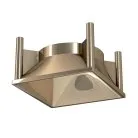 Декоративная рамка-отражатель для накладных светильников Maytoni C065-01G серии Alfa LED