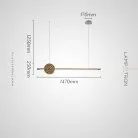 Реечный, рядный светильник ZVI WOOD Размер L. Цвет светлое дерево Lampatron zvi-wood-lightwood-l 9027-25684