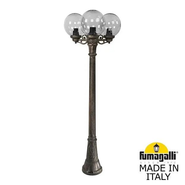 Садово-парковый фонарь FUMAGALLI ARTU BISSO/G250 3L G25.158.S30.BZF1R Садово-парковый фонарь FUMAGALLI ARTU BISSO/G250 3L G25.158.S30.BZF1R