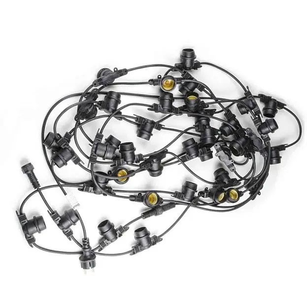 Гирлянда Uniel UDL-K110 40/E27/10M IP65 BLACK BELT-LIGHT Гирлянда Uniel UDL-K110 40/E27/10M IP65 BLACK BELT-LIGHT