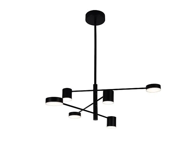 Люстра димм. черный Kink Light 07650-6D,19(3000K) Мекли Люстра димм. черный Kink Light 07650-6D,19(3000K) Мекли