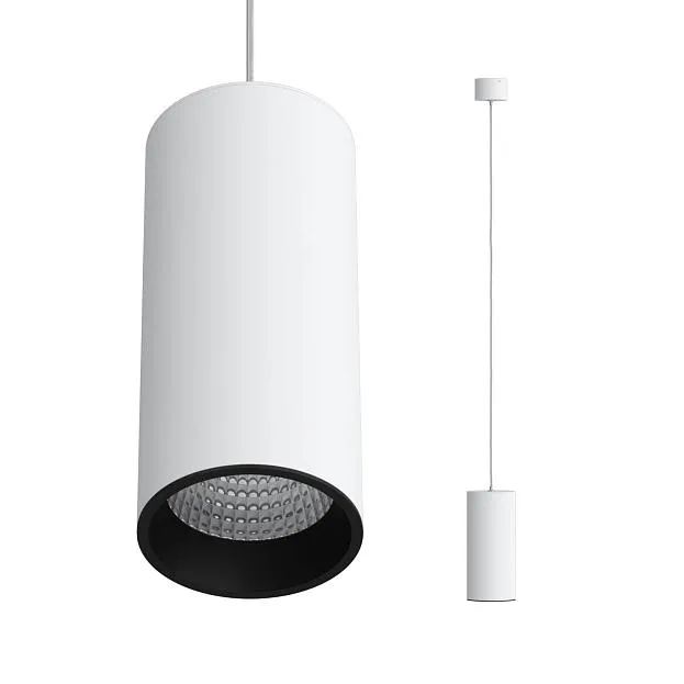 Подвесной светодиодный светильник Ledron SLC7392/12W-P White-Black 4000K Подвесной светодиодный светильник Ledron SLC7392/12W-P White-Black 4000K