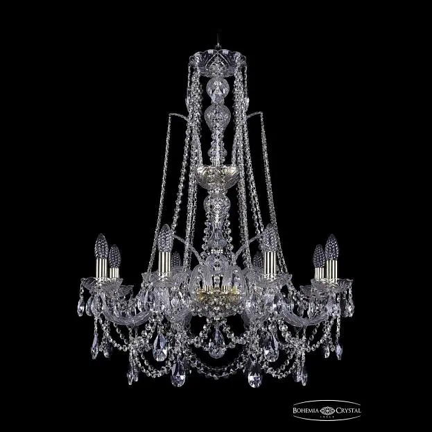Люстра хрустальная Bohemia 1411/8/240/XL-83 G Люстра хрустальная Bohemia 1411/8/240/XL-83 G