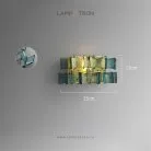 Бра DEXTER WALL Размер S. Цвет Синий Lampatron 8527-23638