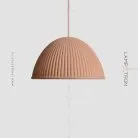 Подвесной светильник PUMPKIN Размер L. Цвет розовый. Lampatron 683-15743