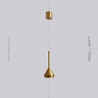 Подвесной светильник GIAN Цвет Латунь Lampatron gian-brass 6031-16064