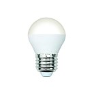 Лампочка светодиодная Volpe LED-G45-7W/4000K/E27/FR/SLS Optima