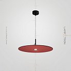 Подвесной светильник EUREKA Размер S. Цвет Красный. Нейтральный свет Lampatron eureka-s-red-neutral 5980-15868