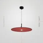 Подвесной светильник EUREKA Размер S. Цвет Красный. Нейтральный свет Lampatron eureka-s-red-neutral 5980-15868