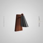 Бра PORI Цвет черный Lampatron pori-black 9043-25747