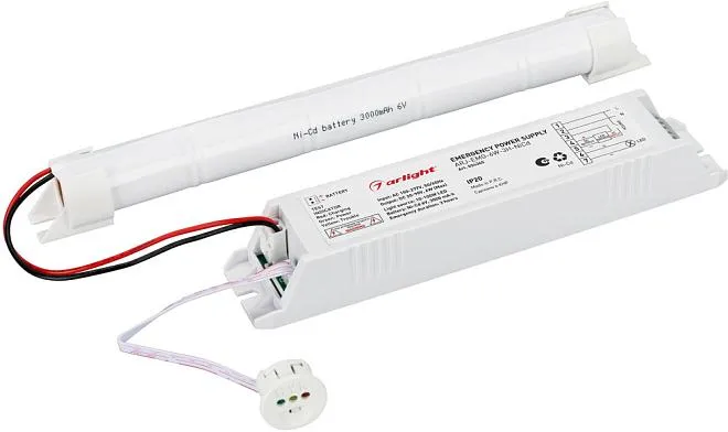 Блок аварийного питания Arlight 024365 ARJ-EMG-6W-3H-NiCd EMRG-SUPPLY Блок аварийного питания Arlight 024365 ARJ-EMG-6W-3H-NiCd EMRG-SUPPLY