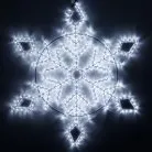 Светодиодная фигура Ardecoled 034256 Снежинка ARD-Snowflake-M9-900x900-360Led White