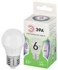 Лампочка светодиодная ЭРА LED P45-6W-865-E27 GL