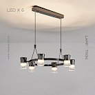 Кольцевые люстры и светильники MEDVIN 6 ламп Lampatron medvin-6 7712-21618