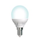 Лампочка светодиодная Uniel LED-G45 7W/4000K/E14/FR/DIM PLP01WH картон