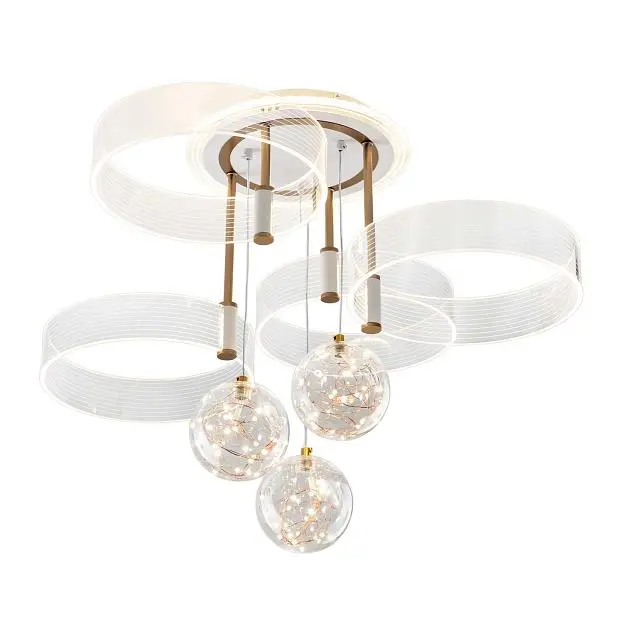 Потолочный cветильник LED4U L1040-750 WT Потолочный cветильник LED4U L1040-750 WT