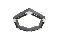 Подвесной светодиодный светильник 0,5м 36Вт 48° Donolux dl18515s111а36.48.500bw Eye-hex