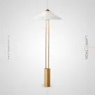 Торшер PERU Цвет Латунь Lampatron peru-brass 6573-17969