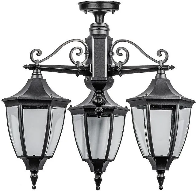 Потолочный светильник уличный Oasis Light 91570A/3 Bl COVENTRY Потолочный светильник уличный Oasis Light 91570A/3 Bl COVENTRY