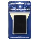 Ночник Uniel DTL-320 Прямоугольник/Black/Sensor