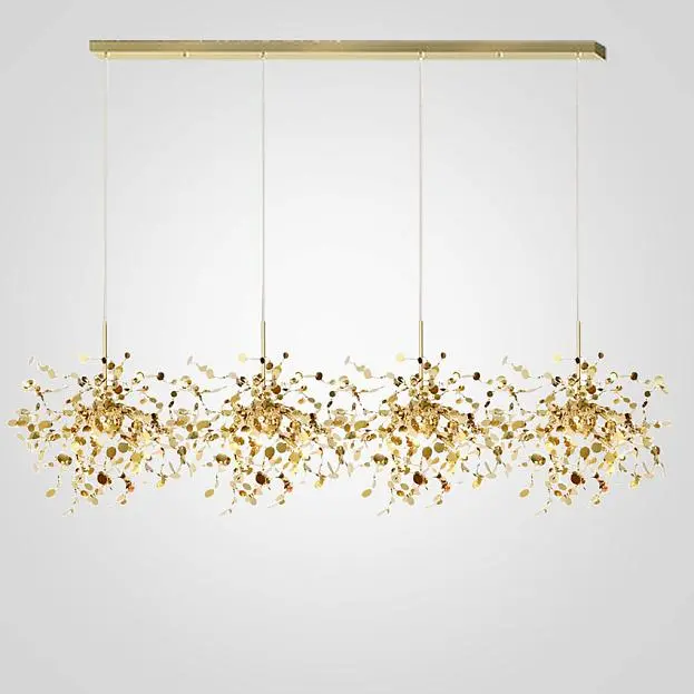 Люстра Tezani Argent Suspension Linear Gold 4L 140 177955-22 ImperiumLoft Люстра Tezani Argent Suspension Linear Gold 4L 140 177955-22 ImperiumLoft