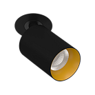 Светодиодный поворотный светильник LeDron SAGITONY R BASIC S60 Black-Gold 4000K