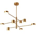 Подвесной светильник LED Lighting Gold 8 lampholders ImperiumLoft 148272-22 40.2701-0