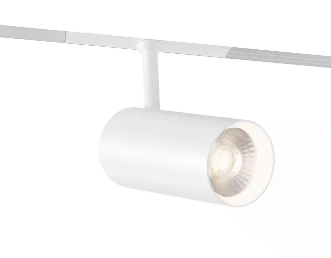 Трековый светильник белый IP20 20W 3CCT 3000-6000K SMART 48V 24° D65*140 Ambrella light GL4430 WH track system