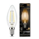 Лампа Gauss 103801105 LED Filament E14 5W 2700K