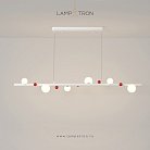 Реечный, рядный светильник REIK LONG Цвет Белый Lampatron 8547-23725