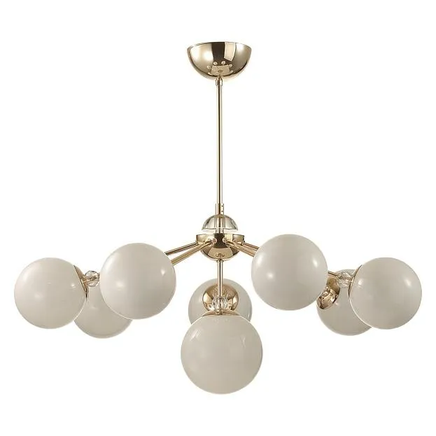 Люстра потолочная E27 8*40W 220V Lumion 6536/8C MARSHA