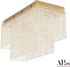 Потолочная люстра APL LED SH05.57.C.Gd.3000.PK Sicilia