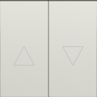 Клавиша 2-я со стрелками для жалюзи, шампань Donel DS29451 S08