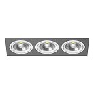 Встраиваемый светильник Lightstar i839060606 INTERO 111 Triple QUADRO