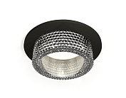 Комплект встраиваемого светильника с композитным хрусталем Ambrella light XC6513040 Techno