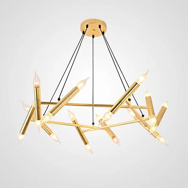 Подвесной Светильник Jonathan Browning Le Pentagone Chandelier 20 Light 123487-22 ImperiumLoft Подвесной Светильник Jonathan Browning Le Pentagone Chandelier 20 Light 123487-22 ImperiumLoft