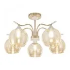 Люстра потолочная с плафонами Arte Milano 327719/5 FG+WH Amalfi Napoli