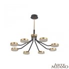Люстра на штанге Arte Milano 276079/8 BK/GD Ferrara-76079